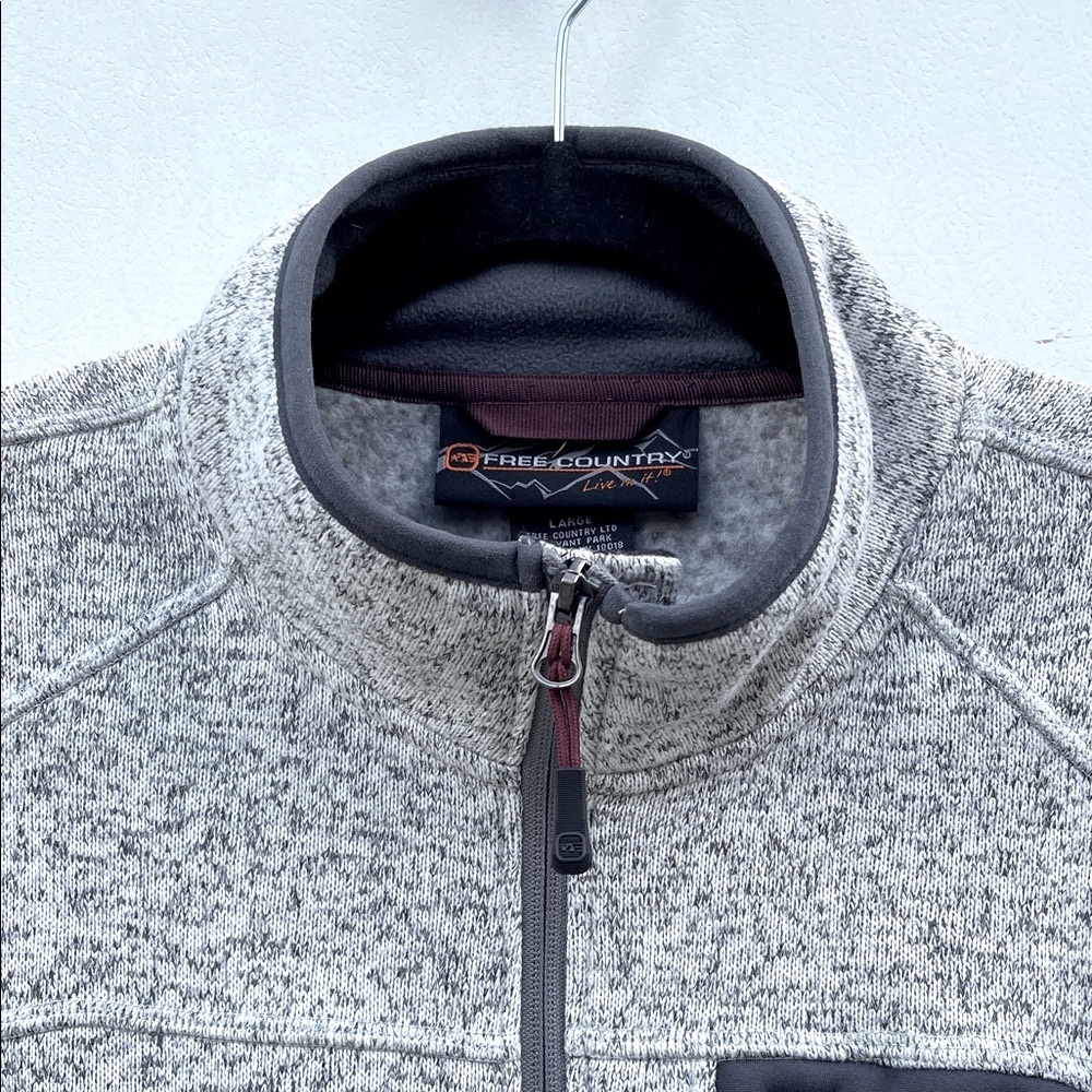 Free Country Zipped Jacket- L - Picture 5 of 14